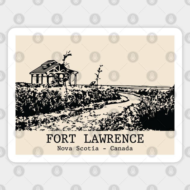 Fort Lawrence - Nova Scotia Magnet by Lakeric